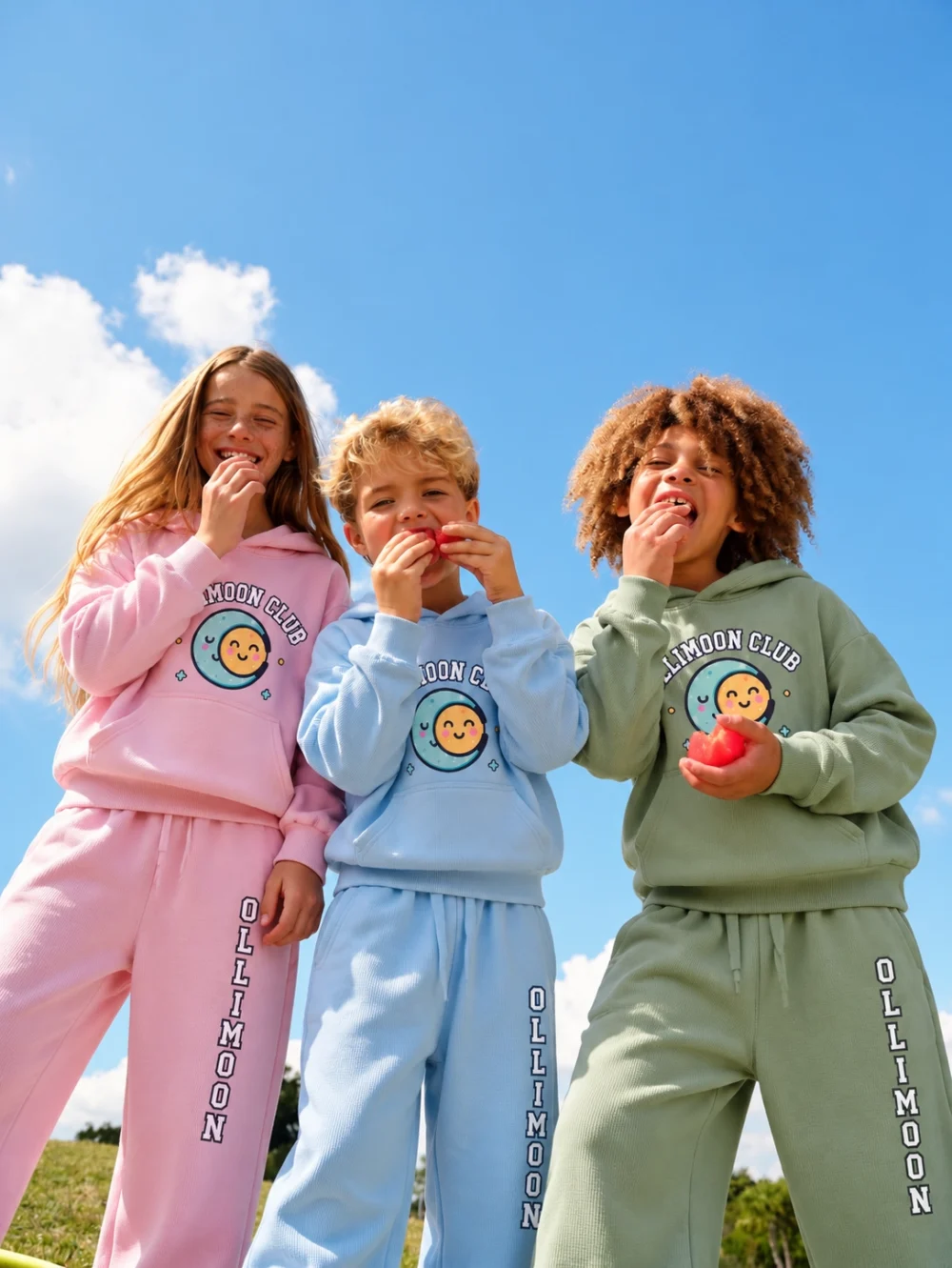 IMG_2009 Ollimoon Club Kids Hoodie & Joggers Set – Cozy Cotton Tracksuit - Image 1