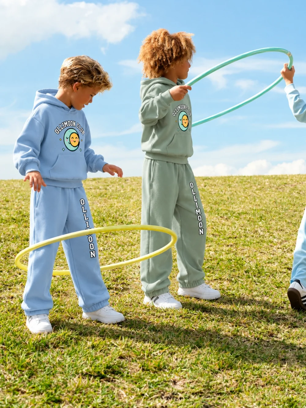 Ollimoon Club Kids Hoodie & Joggers Set – Cozy Cotton Tracksuit - Image 2